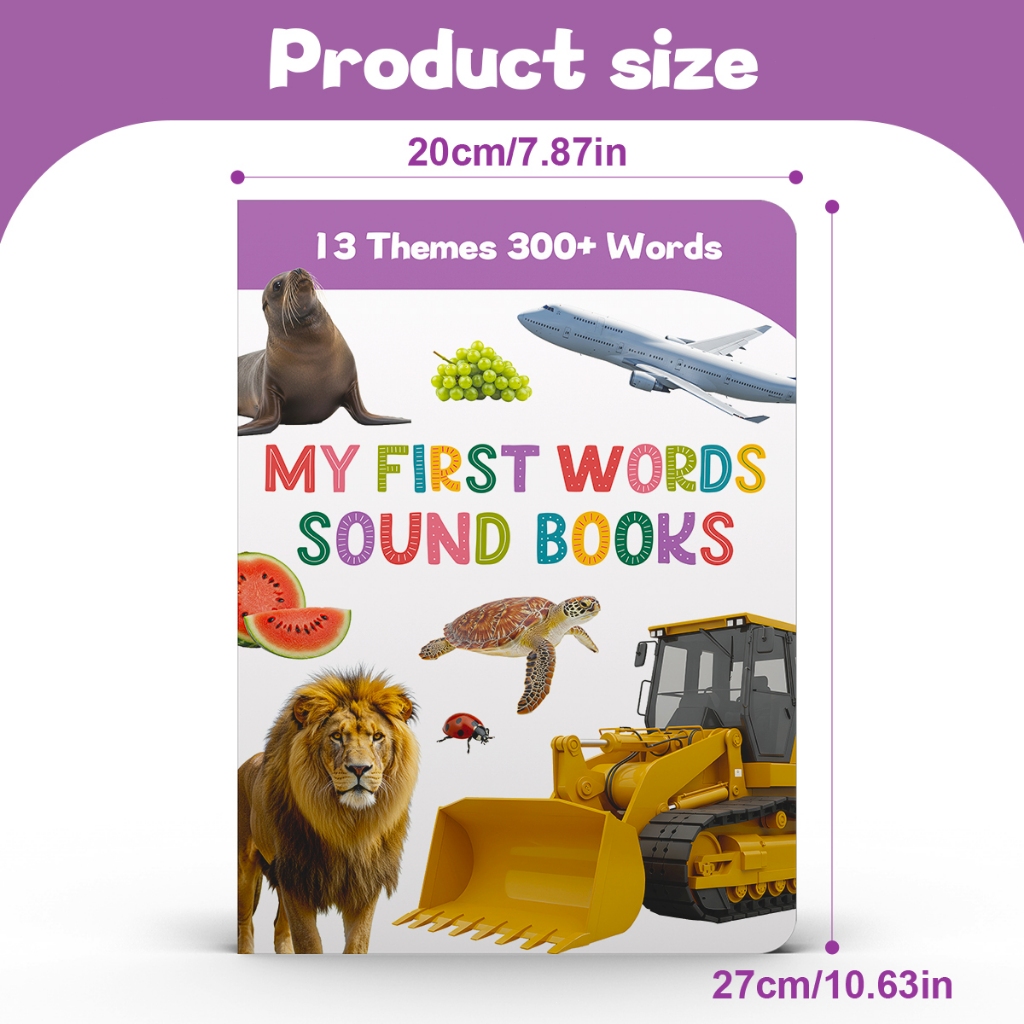 Kids Early Education - My First Words Sound Book for