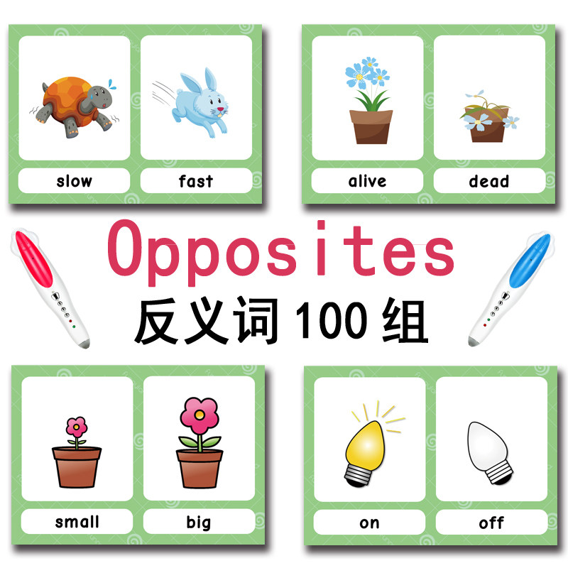 The 100 Groups Opposites Flash - огляд і ціна English Kids Education