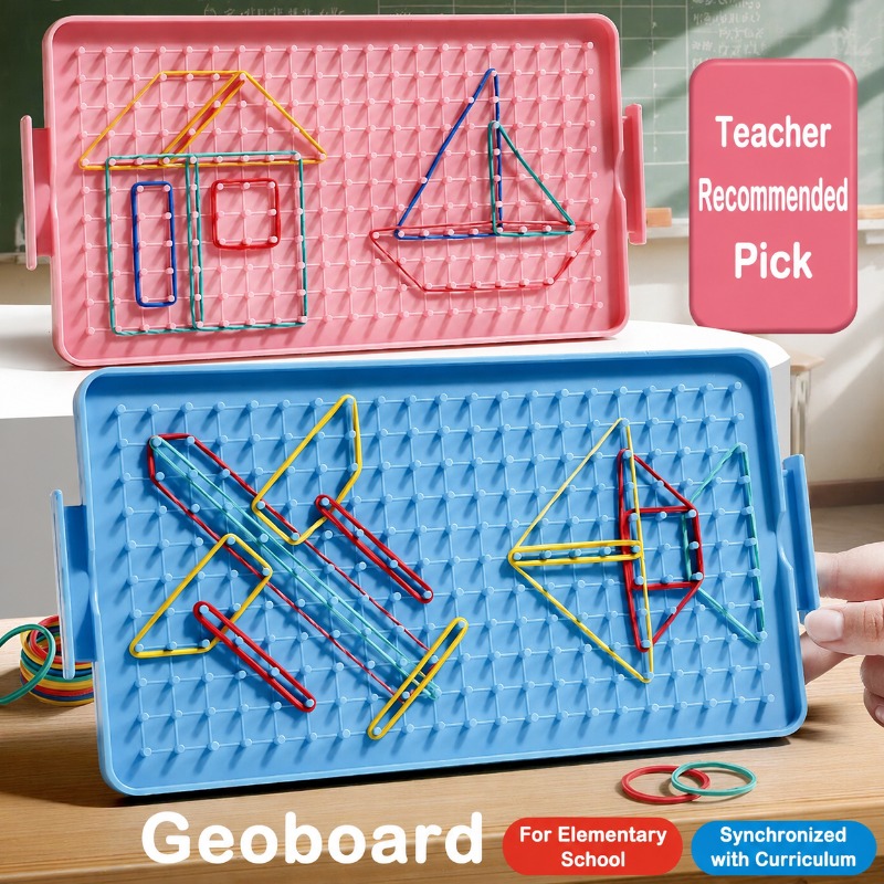Geoboard Math Manipulatives Se - огляд і ціна Math Manipulative Set