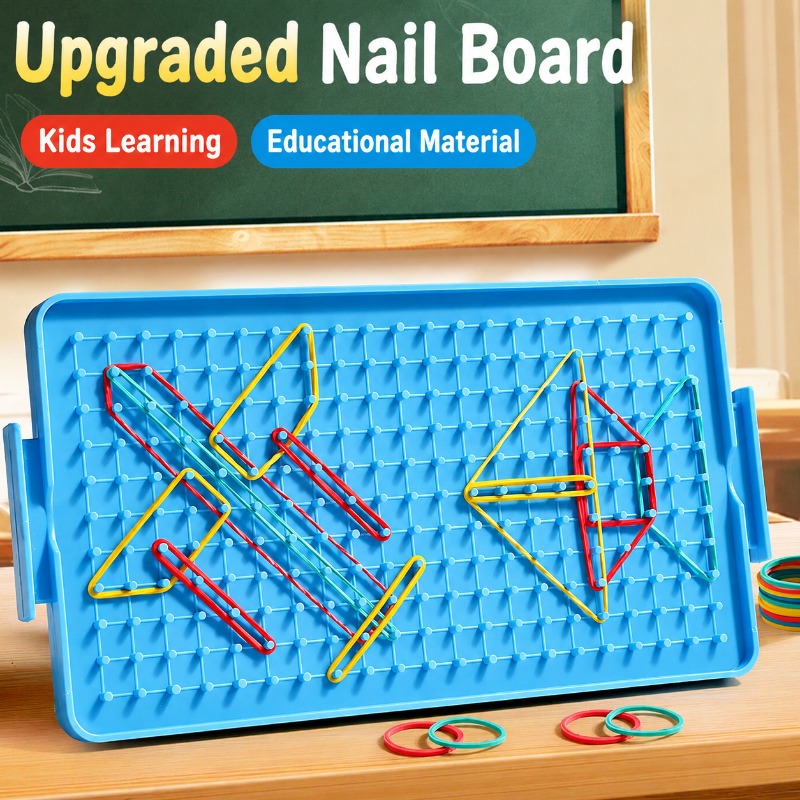 Geoboard Math Manipulatives Se - огляд і ціна Math Manipulative Set