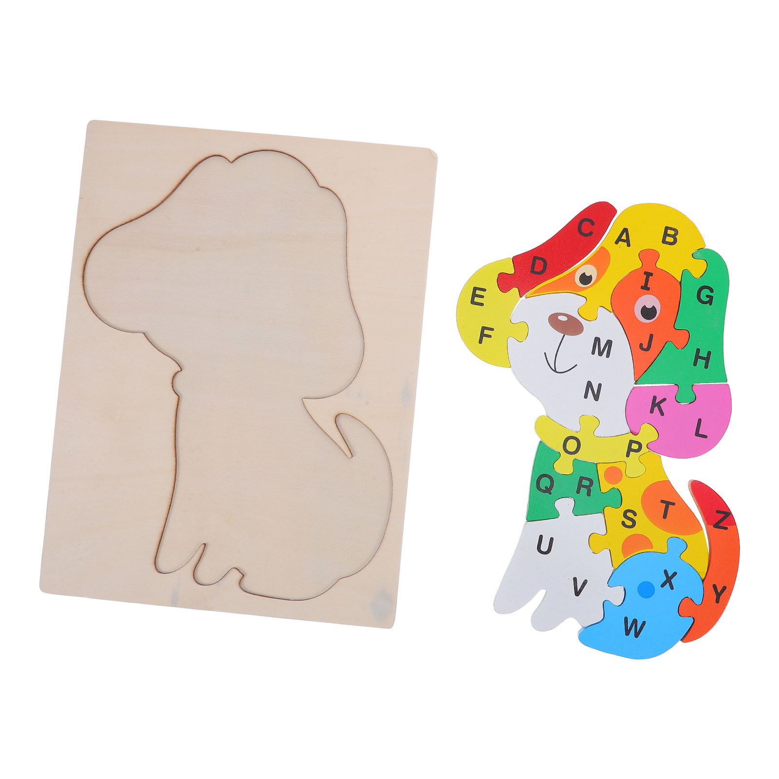 1Set Kids Alphabet Puzzle Wood - огляд і ціна Abc Kids Early Education