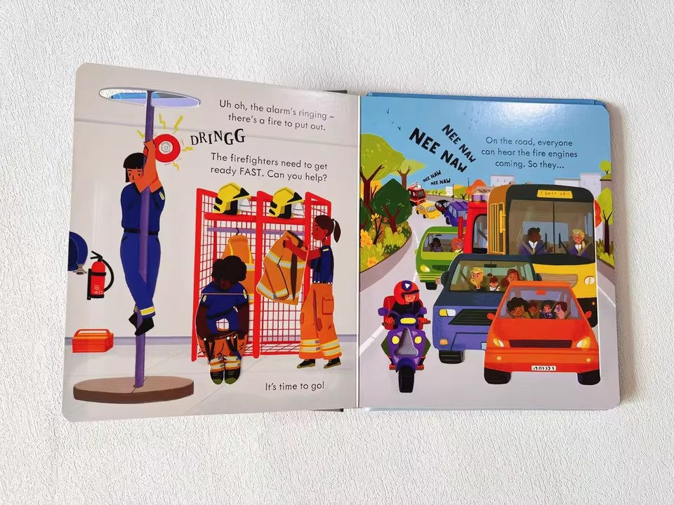 Usborne Peep Inside How A Fire - огляд і ціна English Kids Education