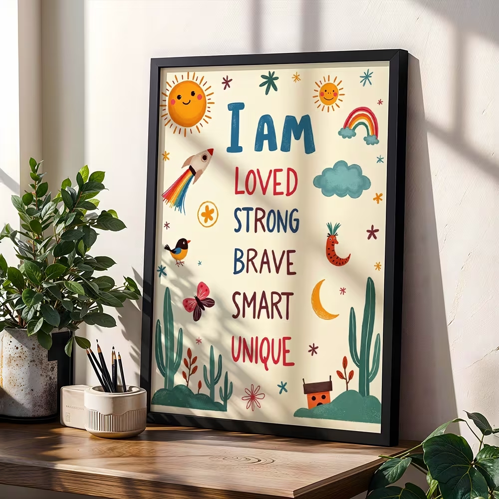 Colorful I Am Loved Strong Bra - огляд і ціна Kids Education Nursery