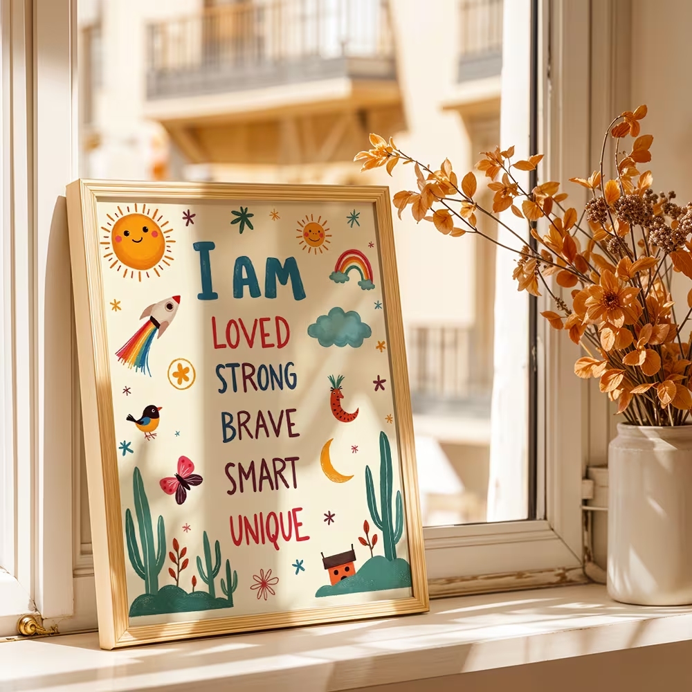Colorful I Am Loved Strong Bra - огляд і ціна Kids Education Nursery