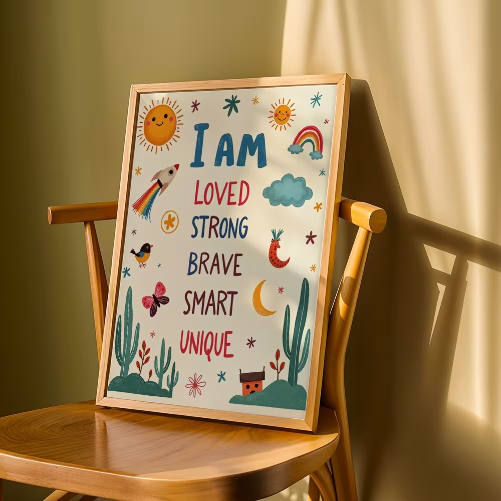 Colorful I Am Loved Strong Bra - огляд і ціна Kids Education Nursery