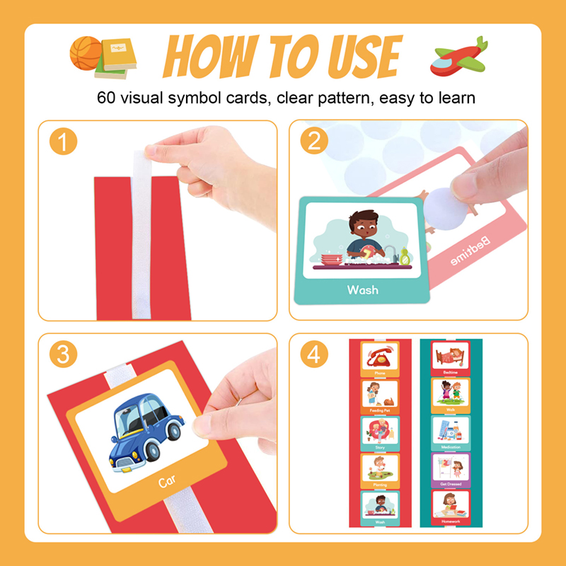 Children's Visual Time Chart V - огляд і ціна Kids Education Plan