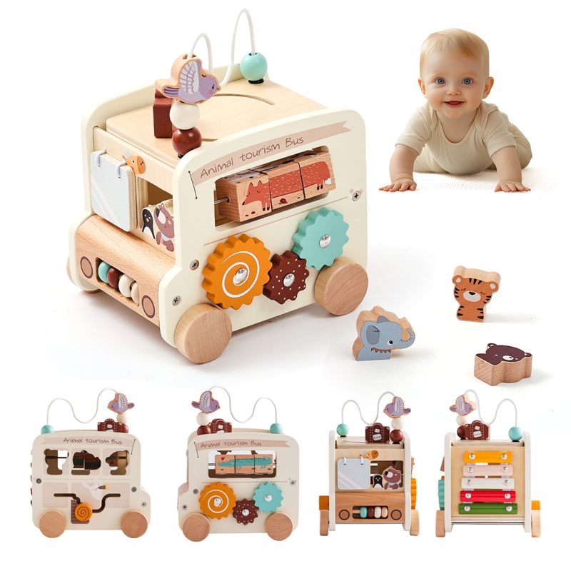 Montessori Wooden Children Toy - огляд і ціна Kids Educational Game 3
