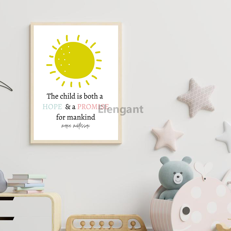Play is the Work of A Child Qu - огляд і ціна Kids Education Nursery