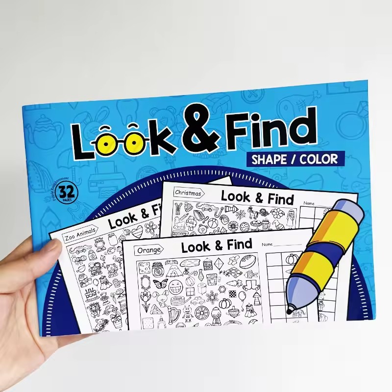 Look And Find Coloring Book fo - огляд і ціна English Kids Education