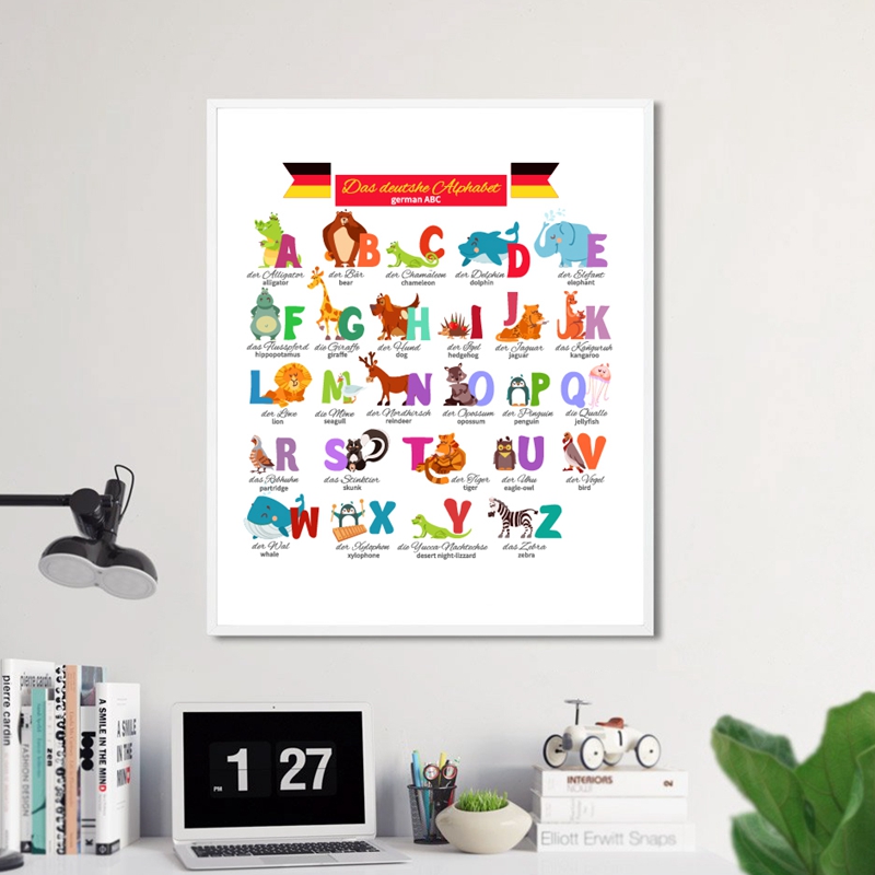 German Alphabet with Animals N - огляд і ціна Kids Education Nursery