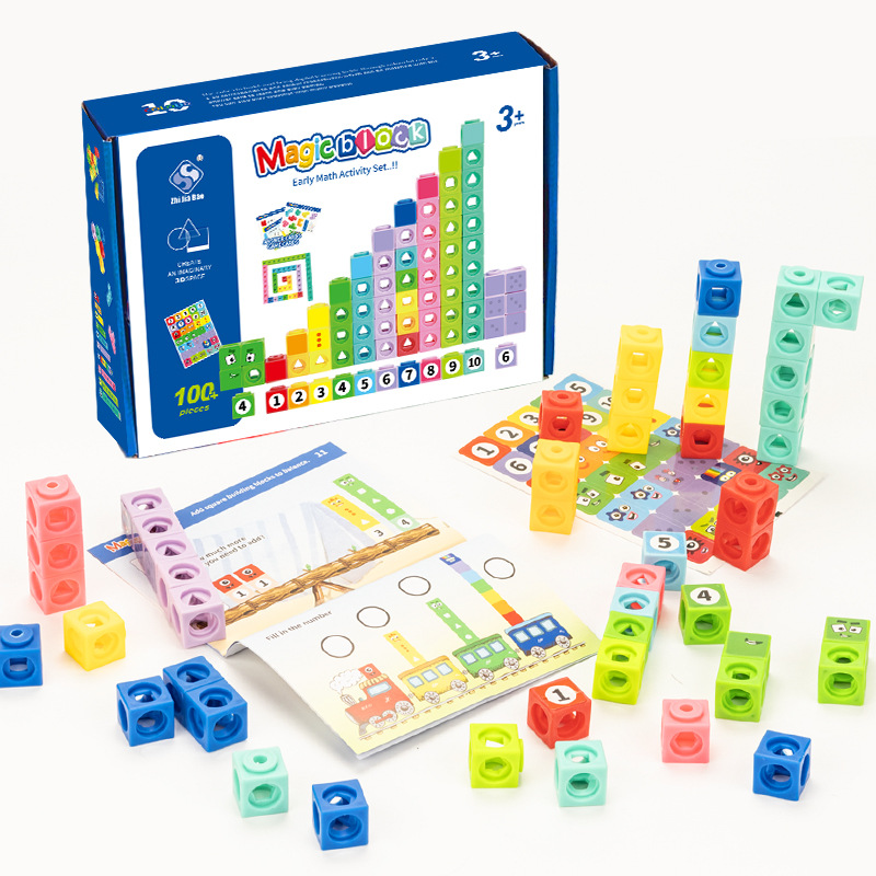 Digital Building Blocks 1-10 M - огляд і ціна Math Manipulative Set