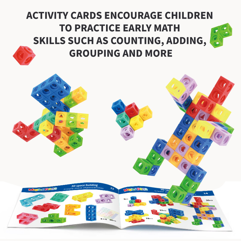 Digital Building Blocks 1-10 M - огляд і ціна Math Manipulative Set