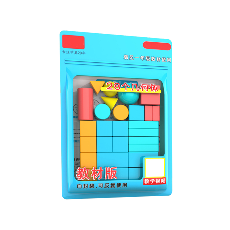 28/36PCS  3D Shapes Geometric  - огляд і ціна Math Manipulative Set