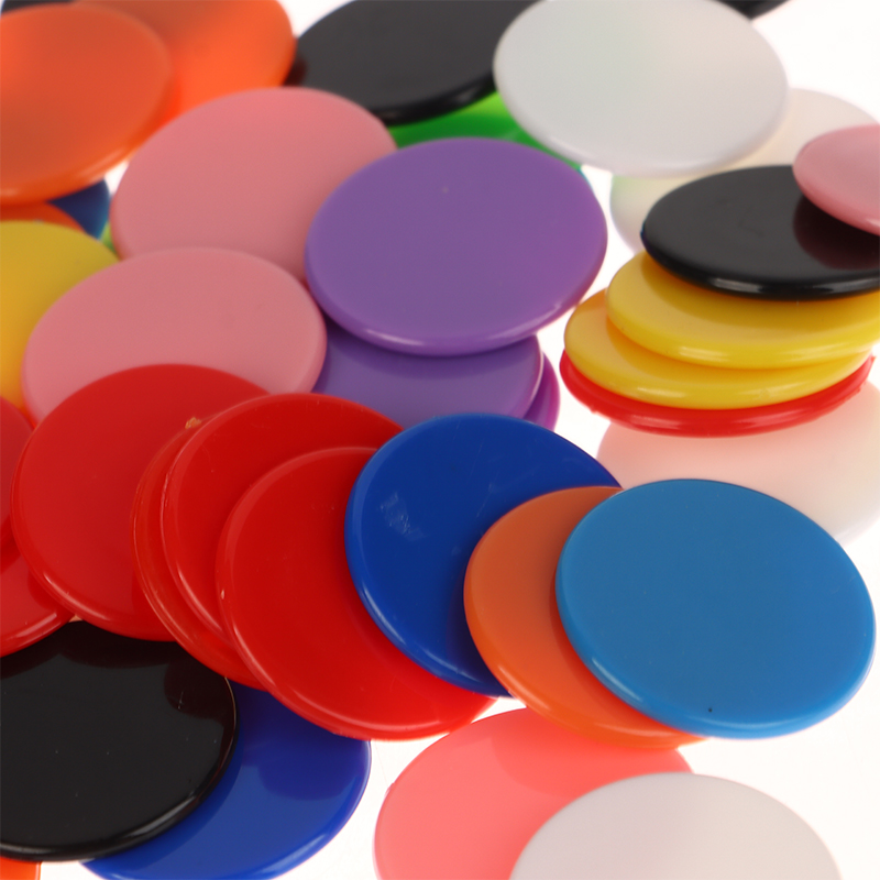 100Pcs Counting Chips Set 25MM - огляд і ціна Math Manipulative Set