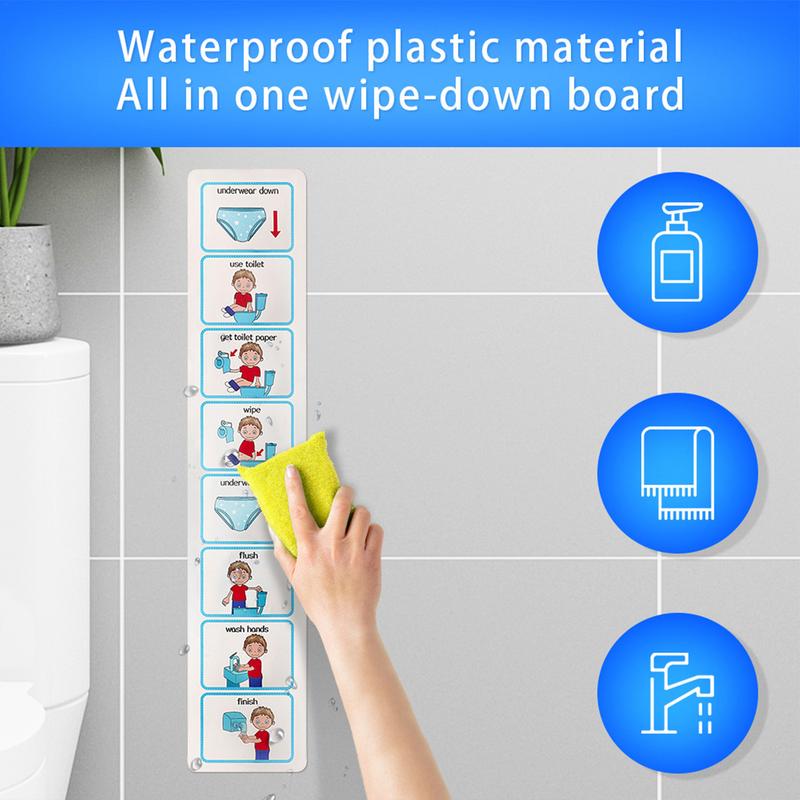 Potty Chart Visual Wall Planne - огляд і ціна Kids Education Planner