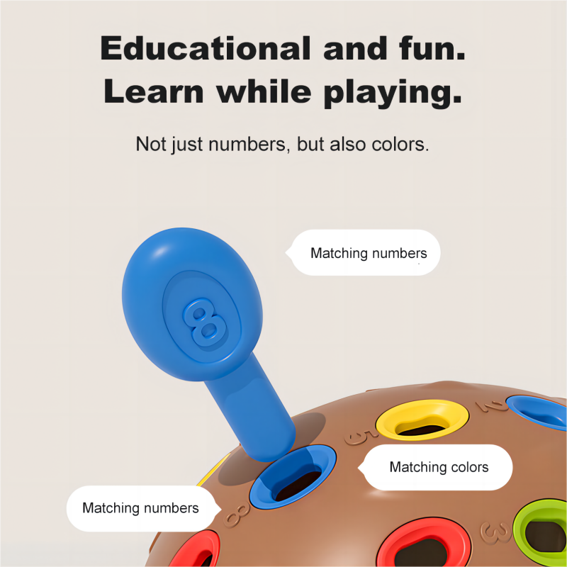 Toddler Montessori Toys, Fine  - огляд і ціна Kids Educational Game 3
