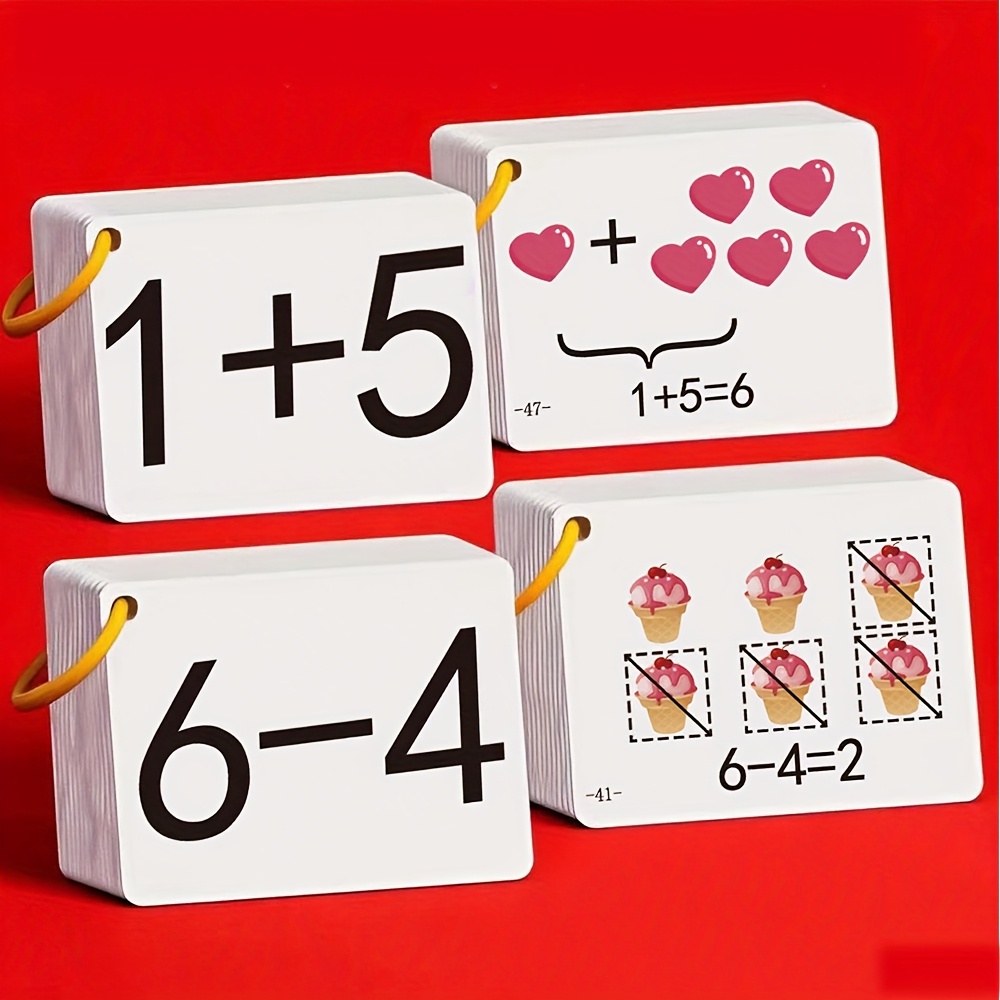 132 Cards with Addition and Su - огляд і ціна Math Manipulative Set