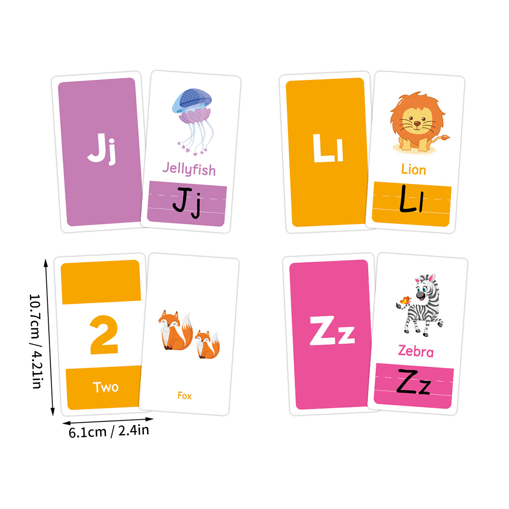 58PCS ABC Alphabet Flashcards  - огляд і ціна Abc Kids Early Education