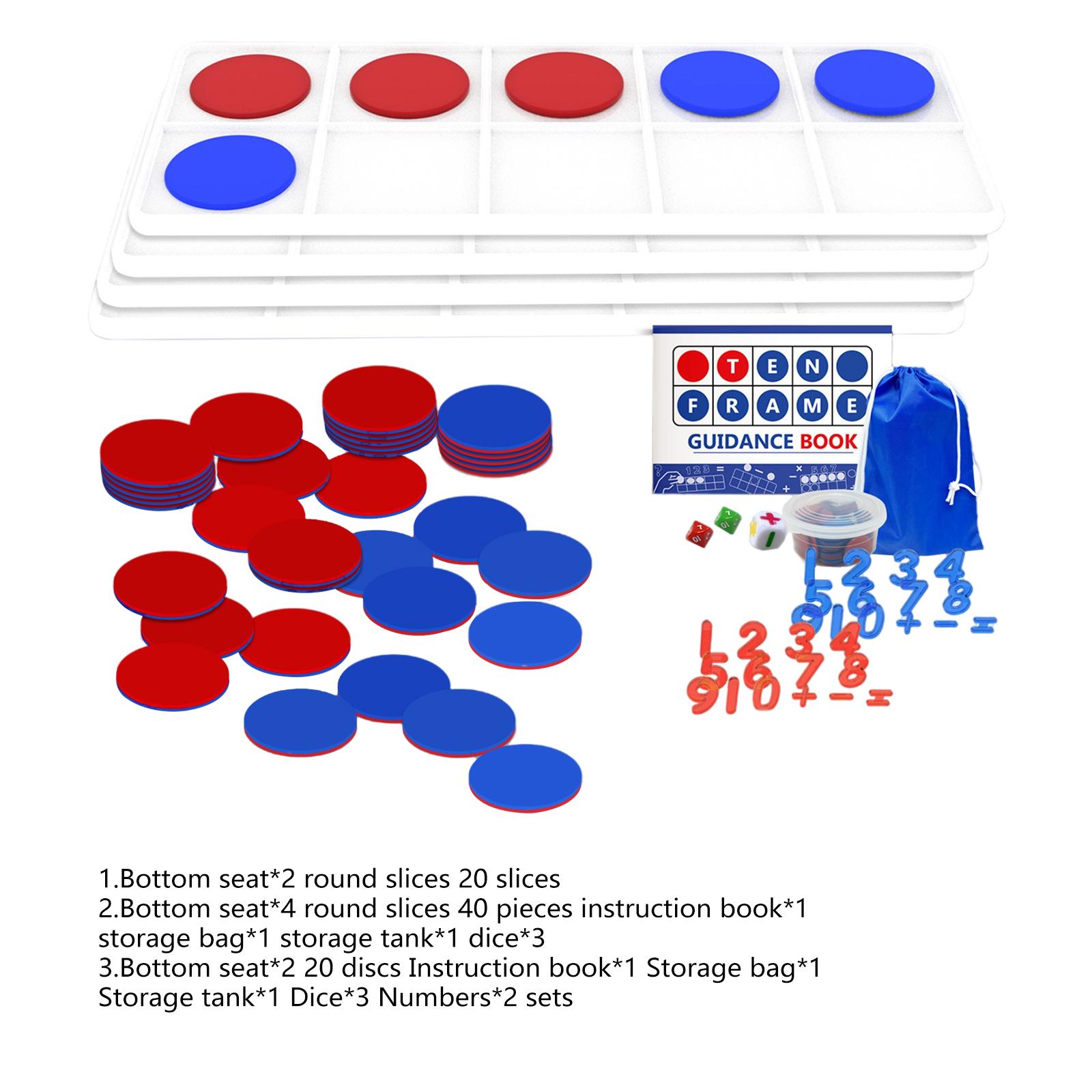 Giant Ten Frames Set Math Tool - огляд і ціна Math Manipulative Set