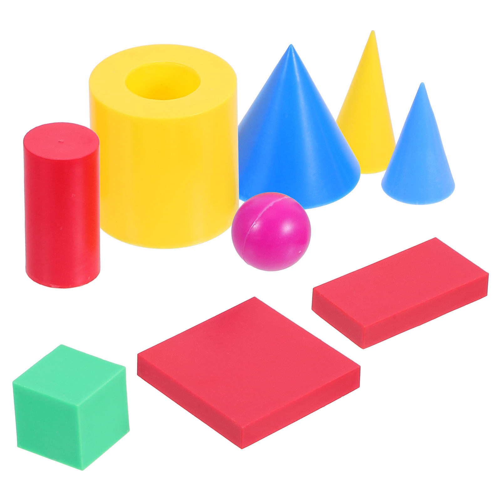 1Set Geometric Solids for Kids - огляд і ціна Math Manipulative Set