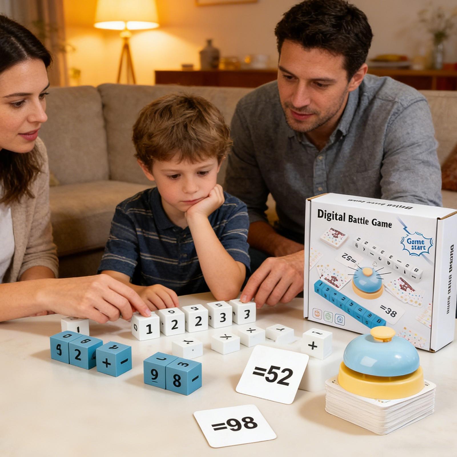 Wooden Numbers Blocks Puzzle M - огляд і ціна Math Manipulative Set