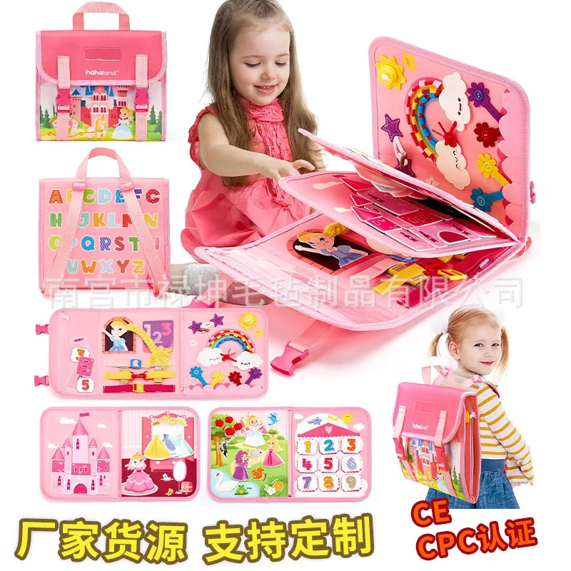 Princess Montessori Felt Busy  - огляд і ціна Kids Early Education