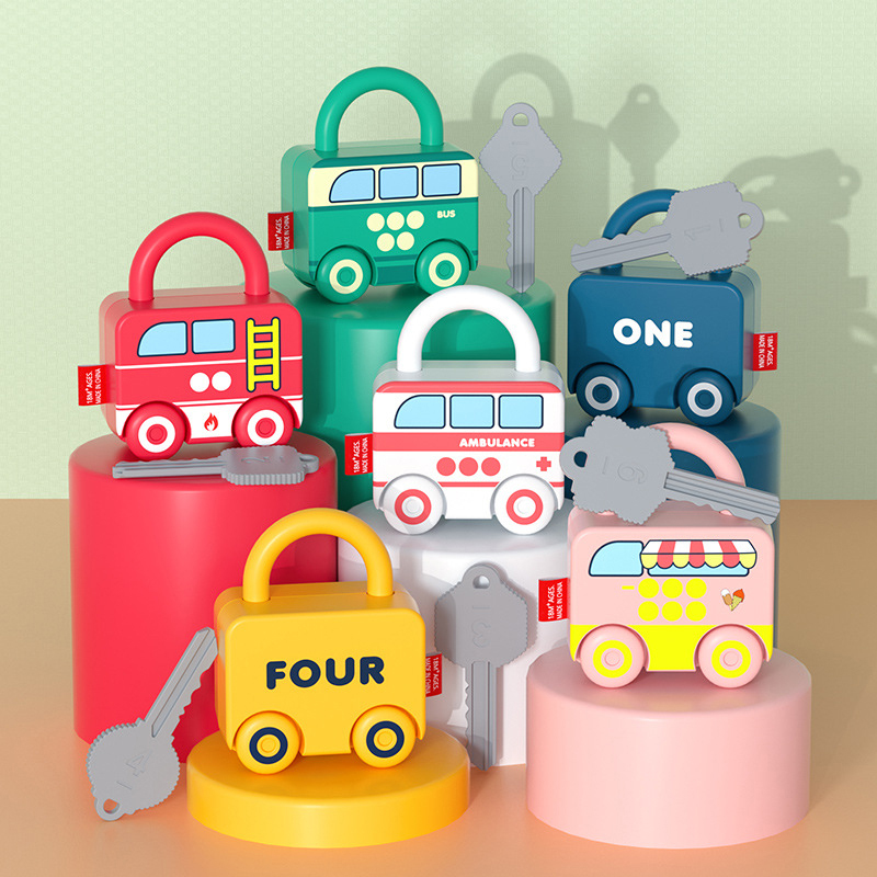 Baby Learning Lock with Key Ca - огляд і ціна Kids Educational Game 3