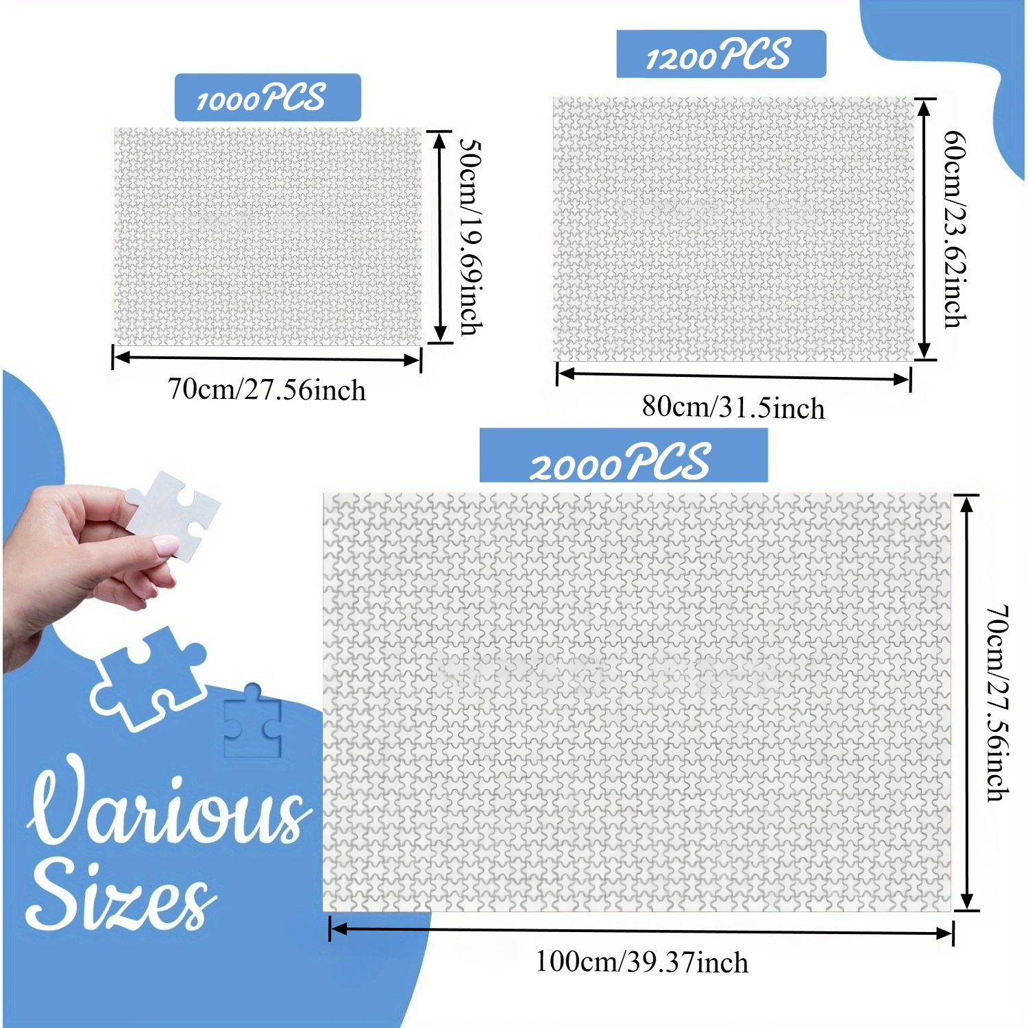 500/1000 Pieces Jigsaw Puzzle  - огляд і ціна Kids Heaven Education