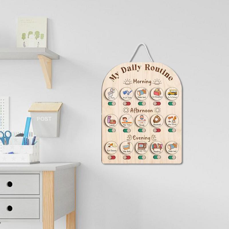 Visual Schedule For Kids Morni - огляд і ціна Kids Education Planner